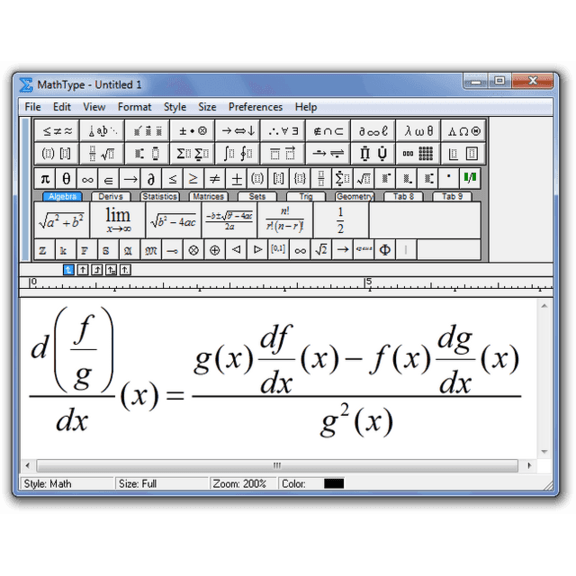 انجام پروژه MathType