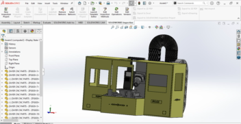 مدل سازی دستگاه cnc