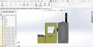 مدل سازی دستگاه cnc