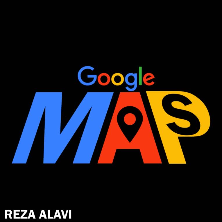 لوگو google maps