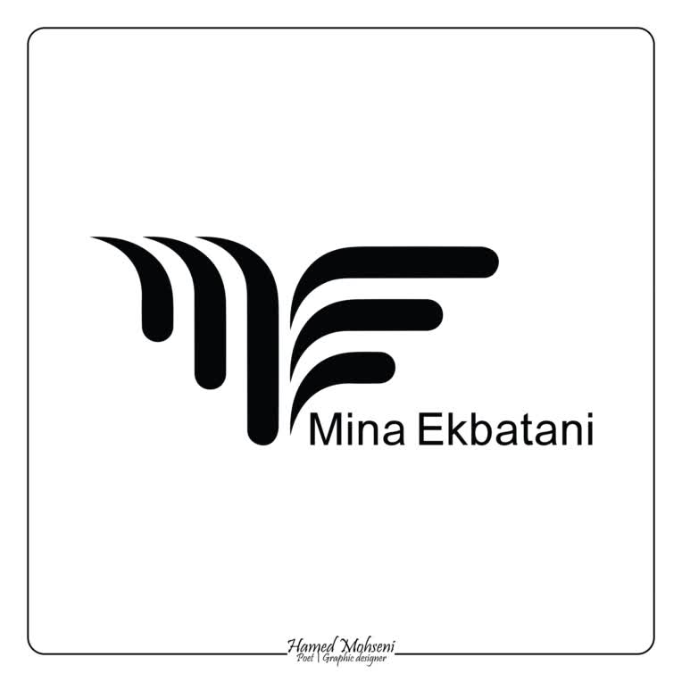 طراحی لوگو Mina Ekbatani